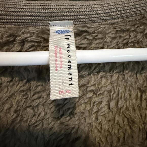 Free People FP Movement Trail Babe Fleece Half-Zip Jacket Sz M Boho Athleisure - Picture 4 of 4